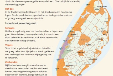 Waar mag mijn hond los?